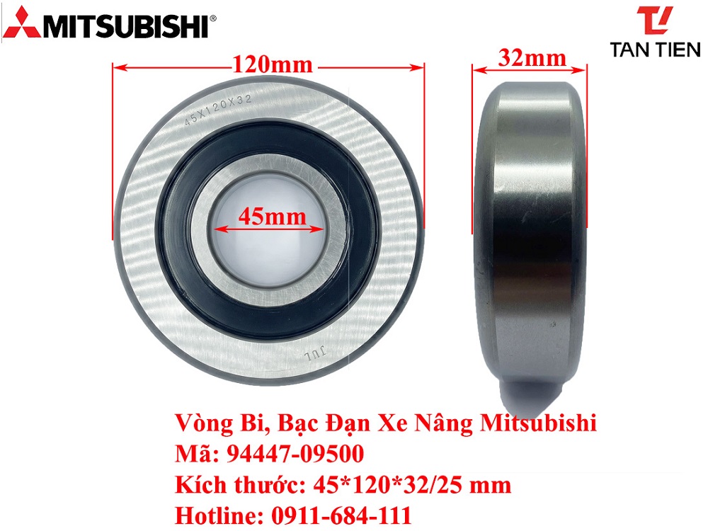 Vòng Bi Xe Nâng Mitsubishi 94447-09500